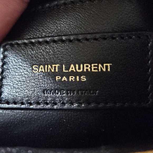 SAINT LAURENT Mini Jamie Quilted Chain Shoulder Bag or Crossbody - Picture 5 of 16